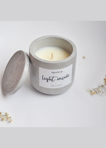 Ароматическая свеча с тайной надписью "Цем" SP2337, 135 г Spokiy (322948794)