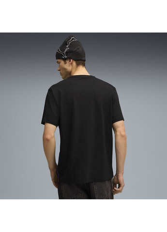 Чорна футболка bmw m motorsport essentials logo tee men Puma