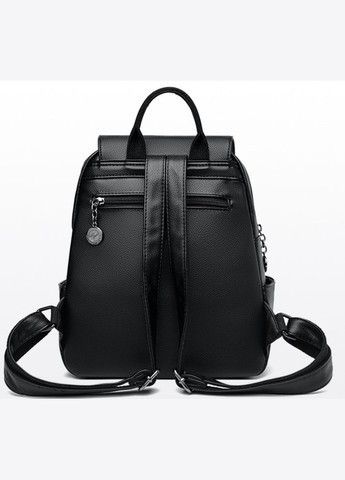 Жіночий рюкзак міський для прогулянок, невеликий, з регульованими лямками, чорний (sku_1653) No Brand (330575700)