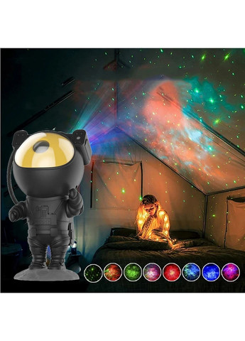 Іграшка-нічник Проектор галактики лазерний Астронавт, зоряне небо на стелі з пультом Astronaut (293416479)