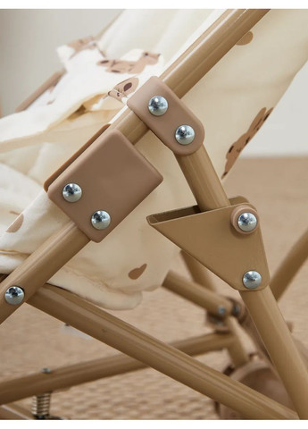 Візочок для ляльок дитяча іграшкова з ведмедиками No Brand (371773853)