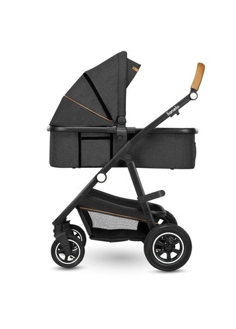 Универсальная коляска 3 в 1 Amber Grey Graphite Lionelo LO-AMBER GREY GRAPHITE (3in1) (343413764)