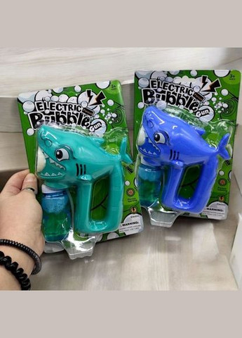 Пистолет с мыльными пузырями "Акула" (зеленый) MIC (372821192)