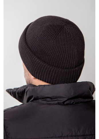 Чоловіча шапка-балаклава в'язана "Трій" з підворотом Braxton (366340588)