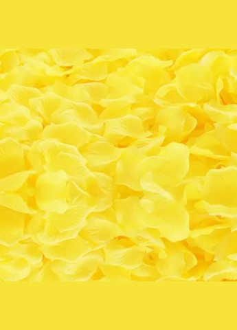 із тканини 200 штук 45 на 40 мм жовтий Jannet Пелюстки троянд (319339940)