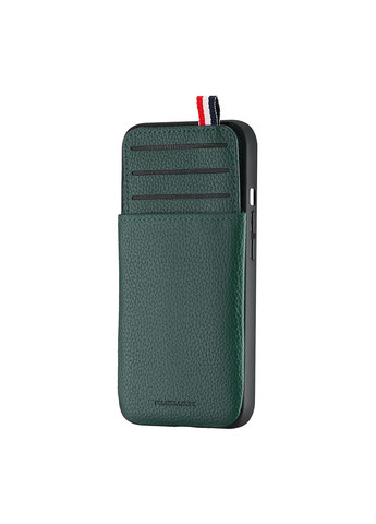 Чехол Jinduka Leather Pocket Green Case iPhone 13 (297454932)
