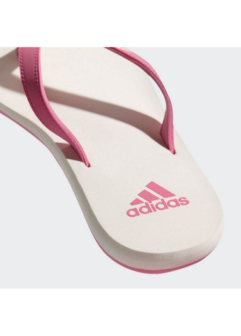 Розовые спортивные женские вьетнамки eezay dots w cg3556 adidas