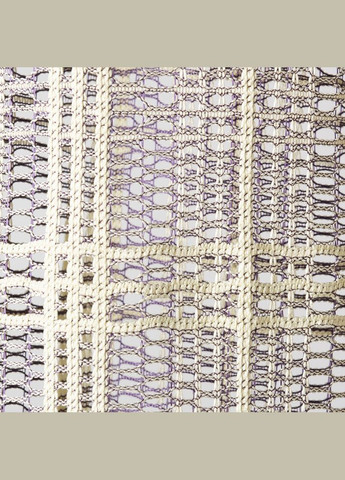 Тканина тюль жакард однотонний Dayane V-2487 бузок крем IDEIA (300522577)