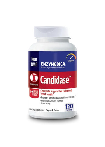 Добавка Candidase - 120 caps Enzymedica (280899266)