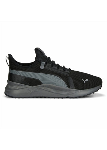 Черные кроссовки мужские pacer future street knit lace up sneakers black 391132-02 Puma