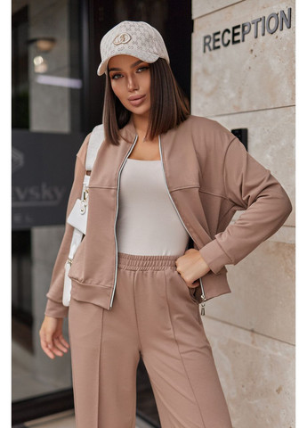 Женский трикотажный костюм со штанами палаццо Fashion (360769356)