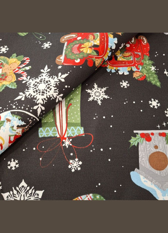 Ранер Charms новорічний водостійкий 35х100 см чорний (2800004658560) SoundSleep (307510727)