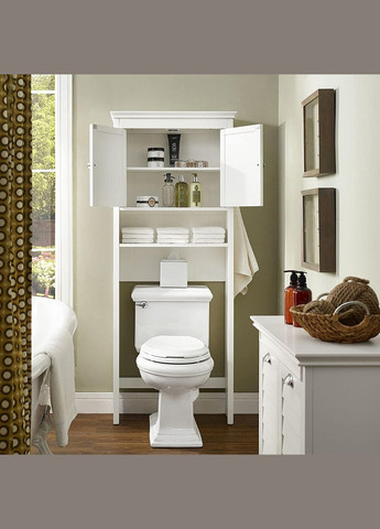 Стеллаж над унитазом из дерева Азрак зефир (СУТ-001320) No Brand (328293714)