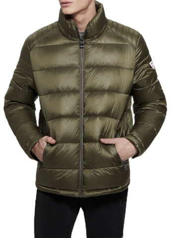 Оливковый Пуховик Guess