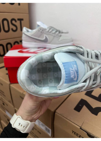 КРОСІВКИ ЖІНОЧІ NIKE DUNK SB LOW WHITE LOBSTER НАЙК СБ ДАНК No Brand білі демісезони (368854898)