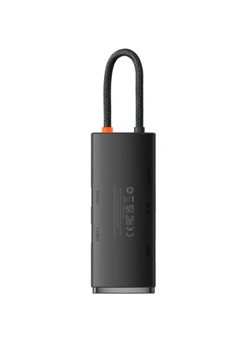 USB-хаб Lite Series 6-Port Type-C PD Hub (WKQX050101) [77934] Baseus (401537599)