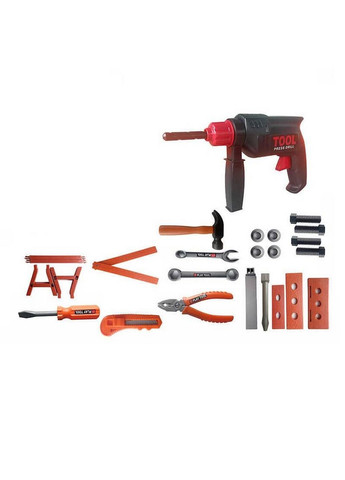 Игровой набор инструментов "Набор строителя". 23 аксессуара Tool Set (288184080)