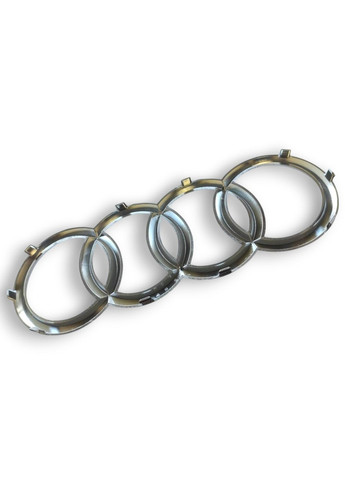 Емблема передня хром 273х93 мм (на кліпсах) 8k5853601, 8T0 853 605, 8T08536052ZZ Audi (369612139)