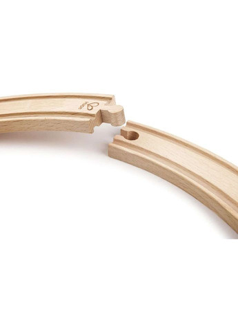 Набір для залізниці довгі вигнуті рейки 4 шт. () Hape E3777 (366578424)