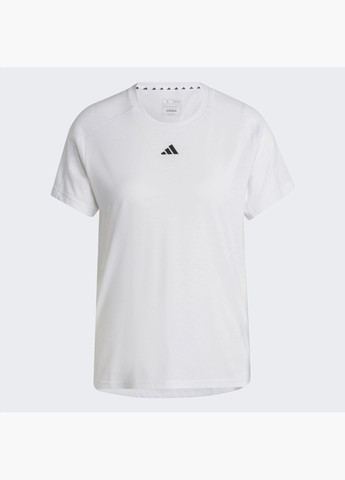 Женская футболка Aeroready Train Essentials Minimal Branding Crewneck T-Shirt White HR7796 adidas - (332610278)