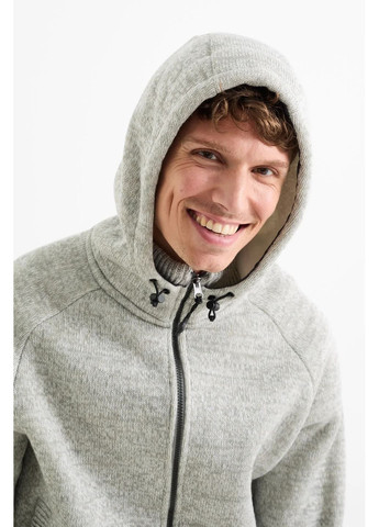 Сіра демісезонна куртка C&A