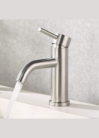 Смеситель для умывальника EKO1C-01 нержавеющая сталь Wezer (316088916)