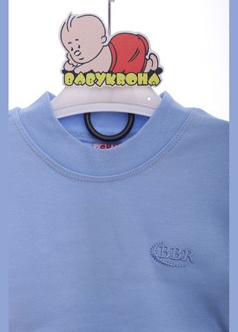 Водолазка для хлопчика трикотажна ВВR блакитний 128 см (37663) BABYKROHA (297200482)