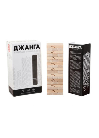 Настольная игра Джанга 910015, 54 блока Arial (329896674)