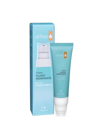 Зволожуючий крем – флюїд для обличчя без масел від прищів для жирної шкіри 50 мл FLUIDO HIDRATANTE Deliplus (302975818)