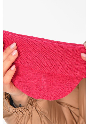 Шапка женская демисезонная малинового цвета Let's Shop (370944265)