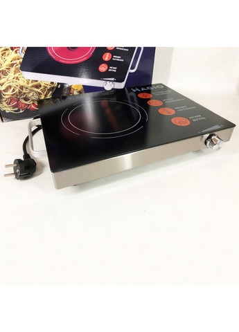 Настільна електроплита зручна MG-442 1500 Вт, Електроплита 1 комфорка, MZ-304 Плита побутова Magio (352770235)