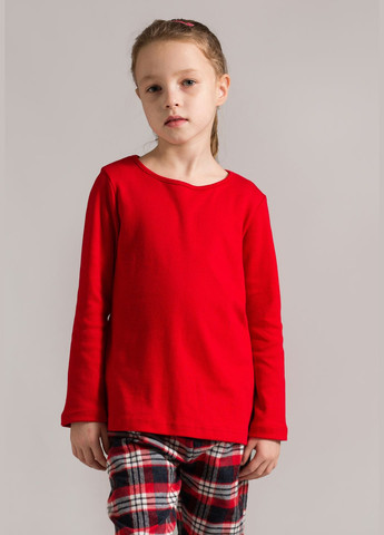 Красная всесезон пижама детская 24/д596/1-01/10 красная лонгслив + брюки Malta