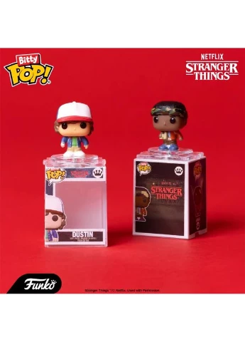 Набір ігрових фігурок Дастін Bitty POP! 83662 серії "Дивні дива" Funko (377212494)