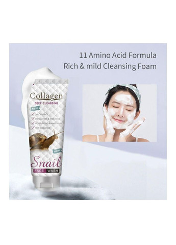 Пенка для умывания Collagen Snail Deep Cleansing, 100мл Plus-plus (354795202)