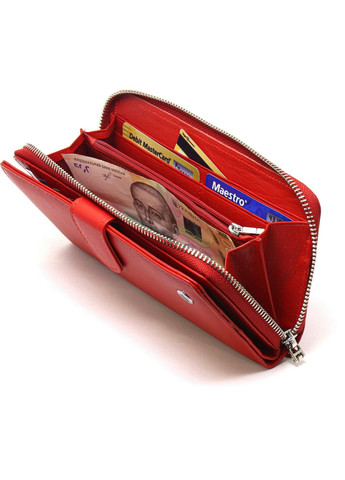 Жіночий шкіряний гаманець st leather (288185819)