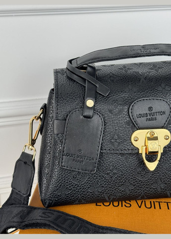 Жіноча сумка саквояж велика чорний стьобаний No Brand (322464338)