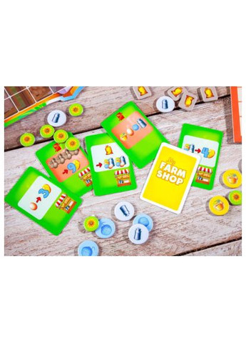 Настольная игра Мой фермерский магазин (My Farm Shop) английский (PS094) Pegasus Spiele Моя фермерська крамниця (My Farm Shop) англійська (368884388)