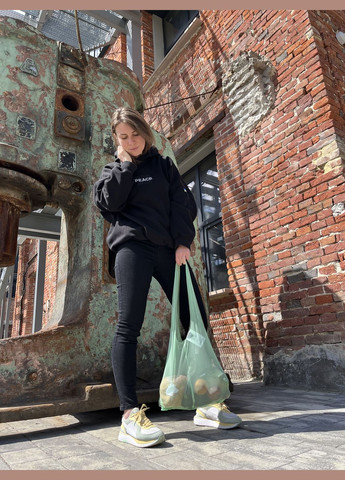 Авоська м'ятна – легка сітка PET, ідеальна для подарунків Morkwa (329910441)