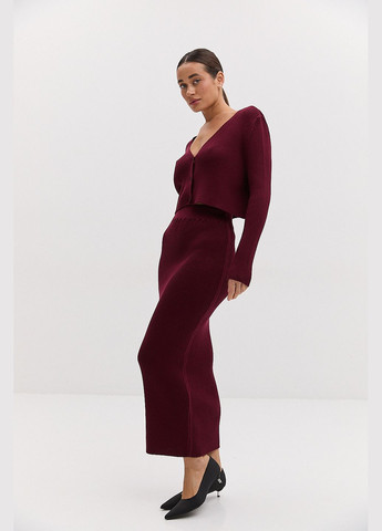 Жіночий в'язаний костюм зі спідницею та кардиганом Arjen (317235086)