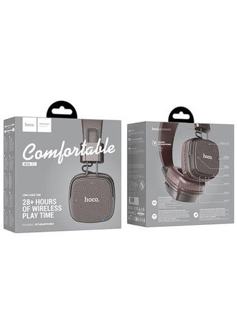 Навушники Bluetooth W56 Earl BT headphones Brown Hoco (359401645)