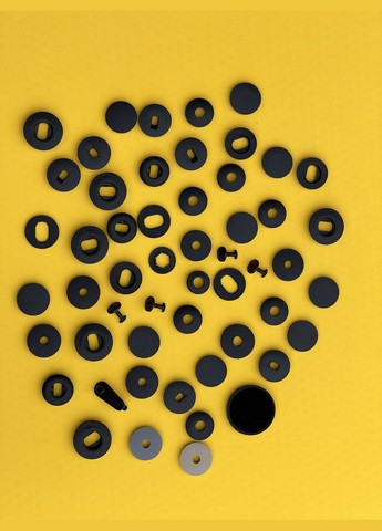 Универсальные Крепления фиксаторы в пол для ковриков SCREW OWAL VAG (342328415)