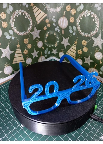 🥳🎉 Святкові окуляри «2026 New Year Glasses» 20 см 3D-друк No Brand (389268508)