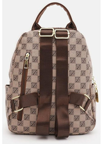 Рюкзак женский из экокожи 6 л городской маленький Бежевый 39429 Monsen (355884812)