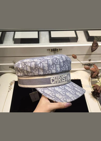 Кепи Christian Dior серая No Brand (302449557)