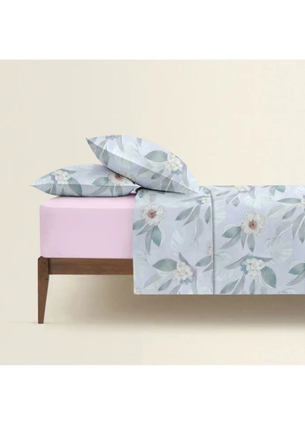 Семейное постельное белье с простыней на резинке APPLE FLOWERS CS3 (4822052443309) Cosas (393208755)