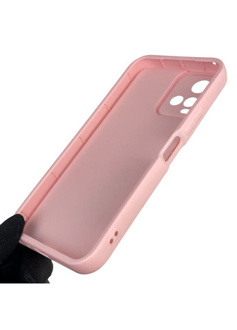 Чехол силиконовый Soft Touch с 3D принтом Майнкрафт для Y21s розовый (Полная защита камеры) Vivo (373424549)