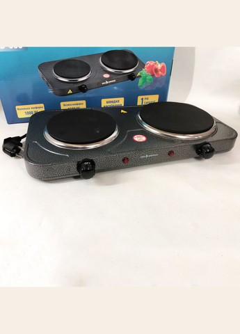 Настільна плита електрична SB-065 2500 Вт, Електроплита подвійна, двоконфоркова настільна Sea Breeze (365670318)