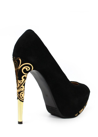 It-Girl Туфлі чорний з натуральна шкіра, — літо (301026700)