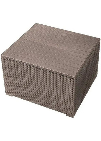 Комплект садових меблів Elodie 2 seater sofa set 1 диван + 2 крісла + 1 стіл графіт капучино 254091 Keter (317301619)