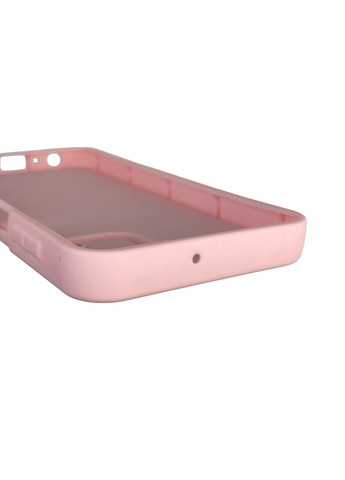 Чохол силіконовий Soft Touch з 3D принтом для Galaxy A22 4G (SM-A225F) рожевий (Повний захист камери) Samsung (370671442)